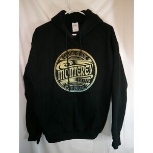 RARE Vintage Gildan Monterey Hoodie‎ Coastal Classic Surfing Pullover Mens M